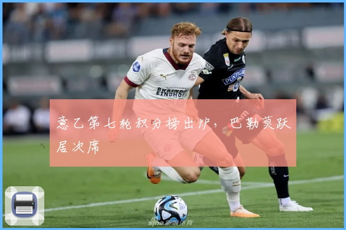 意乙第七轮积分榜出炉，巴勒莫跃居次席